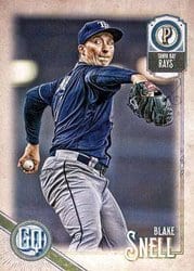2018 Topps Gypsy Queen Base Set Blake Snell #140 card