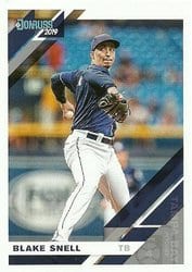 2019 Donruss Base Set Blake Snell #181 card