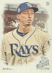 2019 Topps Allen & Ginter Base Set Blake Snell #93 card