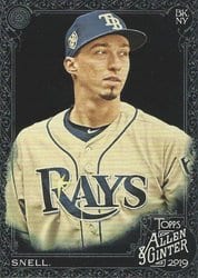2019 Topps Allen & Ginter X Base Set Blake Snell #93 card