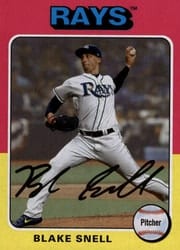 2019 Topps Archives Base Set Blake Snell #156 card