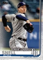 2019 Topps Base Set Blake Snell #268 card