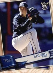 2019 Topps Big League Base Set Blake Snell #40 card