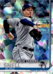 2019 Topps Chrome Sapphire Edition Base Set Blake Snell #268 card