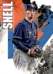 2019 Topps Fire Base Set Blake Snell #138 card