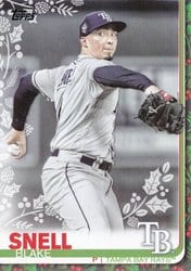 2019 Topps Holiday Base Set Blake Snell #HW60 card
