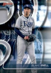 2020 Bowman's Best Base Set Blake Snell #28 card