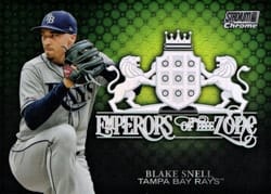 2020 Stadium Club Chrome Emperors of the Zone Blake Snell #EOZ-22 card