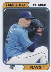 2020 Topps Archives Base Set Blake Snell #138 card