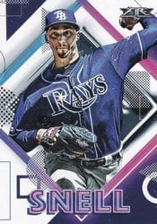 2020 Topps Fire Base Set Blake Snell #9 card