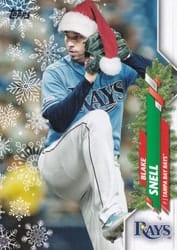 2020 Topps Holiday Base Set Blake Snell #HW40b card
