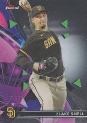 2021 Finest Base Set Blake Snell #13 card