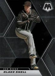 2021 Panini Mosaic Base Set Blake Snell #37 card