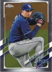 2021 Topps Chrome Base Set Blake Snell #43 card