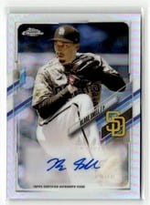 2021 Topps Chrome Update Autograph Blake Snell #CUSA-BS card