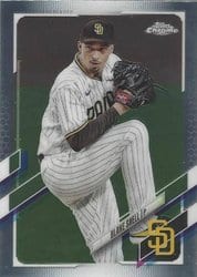 2021 Topps Chrome Update Base Set Blake Snell #USC45 card