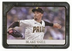 2021 Topps Gallery Base Set Blake Snell #156 card