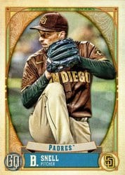 2021 Topps Gypsy Queen Base Set Blake Snell #27 card