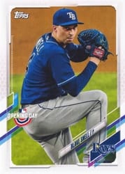 2021 Topps Opening Day Base Set Blake Snell #17 card