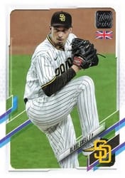 2021 Topps UK Edition Base Set Blake Snell #157 card
