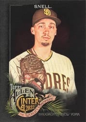 2022 Topps Allen & Ginter X Base Set Blake Snell #55 card