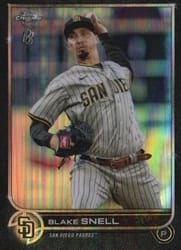 2022 Topps Chrome Ben Baller Edition Base Set Blake Snell #196 card