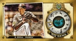 2022 Topps Gypsy Queen Gem Minis Blake Snell #GGM-25 card
