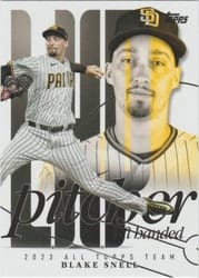 2024 Topps 2023 All Topps Team Blake Snell #ATT-11 card