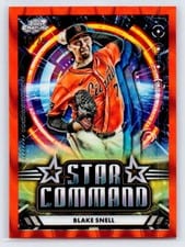 2024 Topps Cosmic Chrome Star Command Blake Snell #SC-16 card