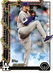 2025 Topps Holiday Base Set Blake Snell #H135b card