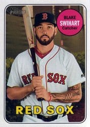 2018 Topps Heritage Base Set Blake Swihart #531 card