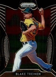 2019 Panini Prizm Base Set Blake Treinen #100 card