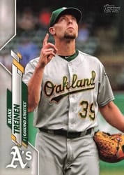 2020 Topps Base Set Blake Treinen #92 card