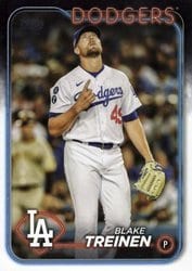 2024 Topps Update Base Set Blake Treinen #US196 card