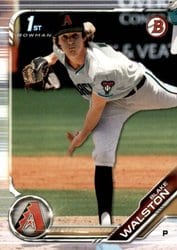 2019 Bowman Draft Base Set Blake Walston #BD-12 card