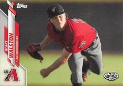 2020 Topps Pro Debut Base Set Blake Walston #PD-103 card