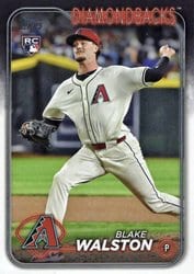 2024 Topps Update Base Set Blake Walston #US29 card