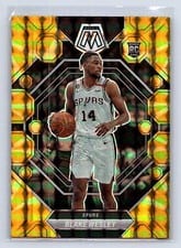 2022 Panini Mosaic Blake Wesley #249 card
