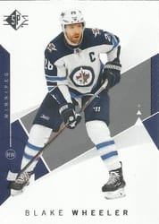 2018-19 SP Base Set Blake Wheeler #77 card