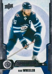 2019-20 Upper Deck Credentials Base Set Blake Wheeler #41 card