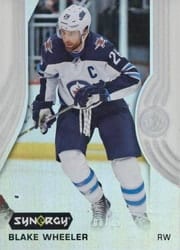 2019-20 Upper Deck Synergy Base Set Blake Wheeler #21 card