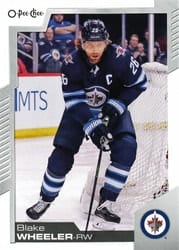 2020-21 O-Pee-Chee Base Set Blake Wheeler #59 card