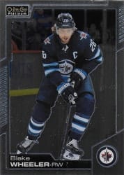 2020-21 O-Pee-Chee Platinum Base Set Blake Wheeler #80 card