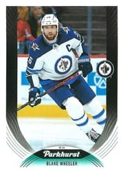 2020-21 Parkhurst Base Set Blake Wheeler #17 card