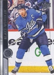 2020-21 Upper Deck Base Set Blake Wheeler #198 card