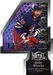 2022-23 SkyBox Metal Universe Tetrad Blake Wheeler #TR-12 card