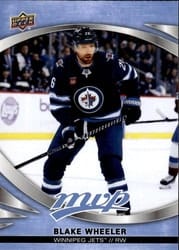 2023-24 Upper Deck MVP Base Set Blake Wheeler #131 card