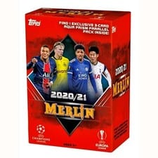 2020 Topps Merlin Chrome UEFA Champions League Blaster Box card