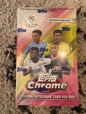 2021 Topps Chrome UEFA Champions League Blaster Box card