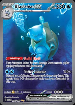 2023 151 Blastoise ex #200 card